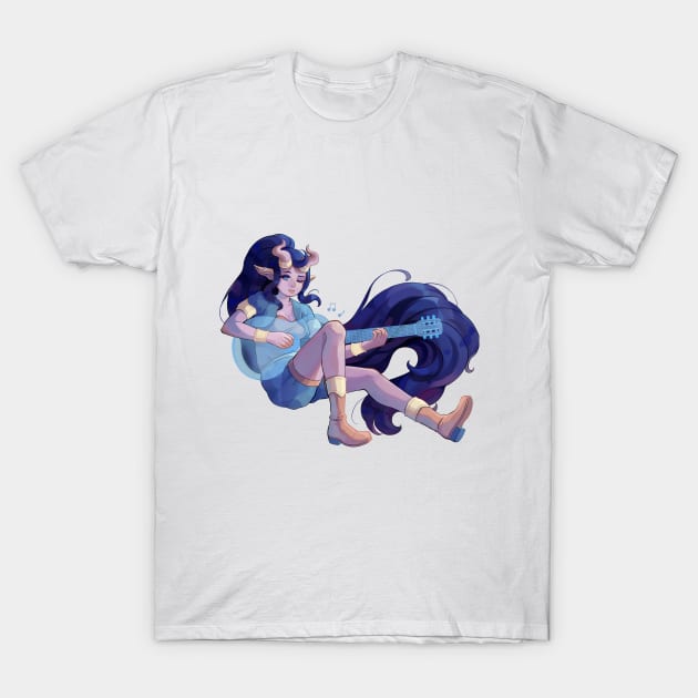 Demon Girl T-Shirt by mavzell